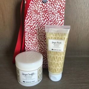 Origins Ginger body wash and cream